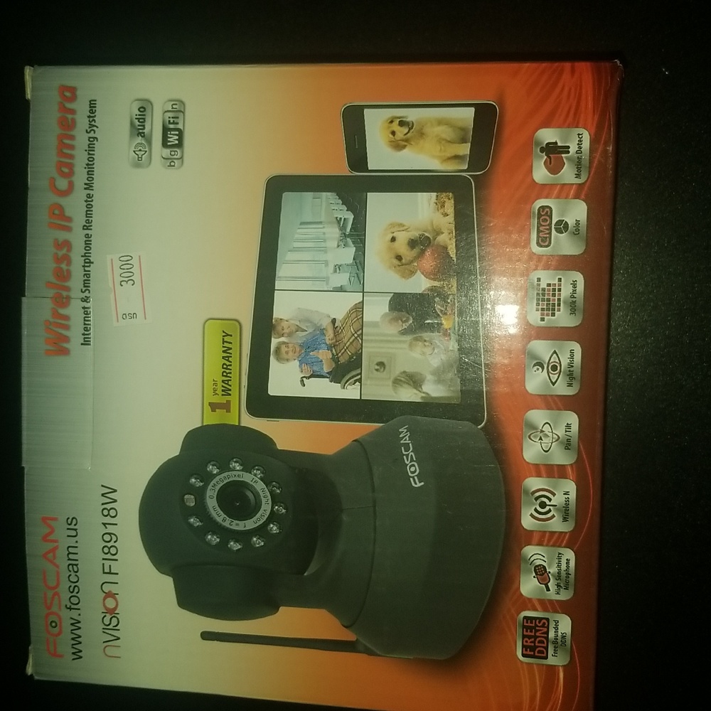Nwot Wireless IP Camera